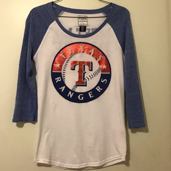 pink texas rangers shirt